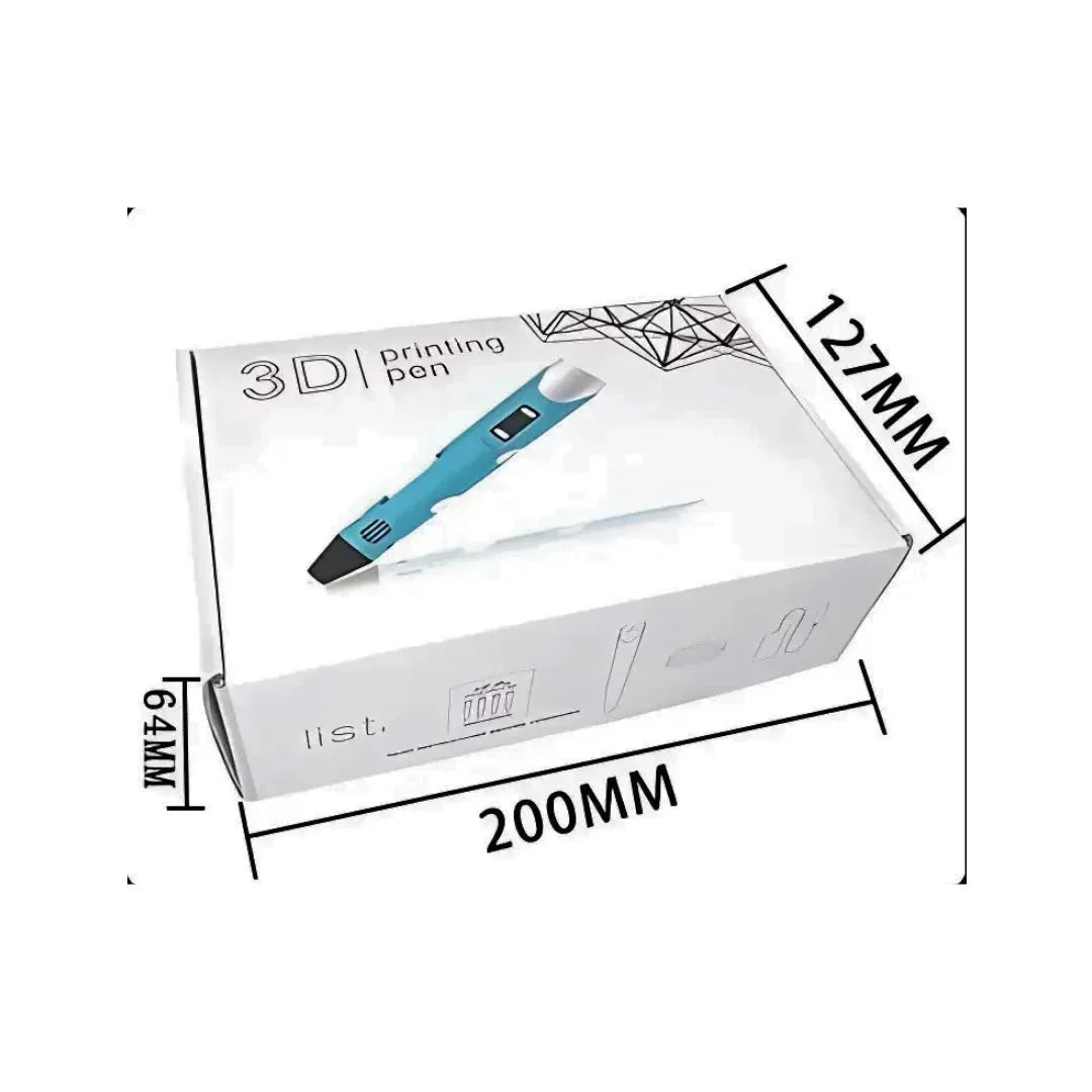 3D Pen Voor Kinderen | PLA Filament Instelbare Temperatuur Met 3m USB Kabel | 8+ Jaar - KidsKorner