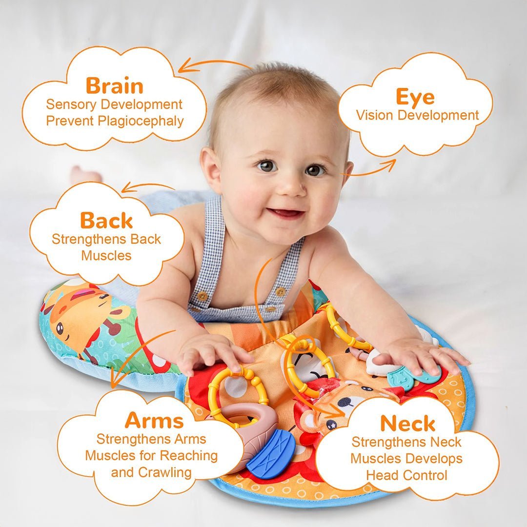 BuikBlijra Tummy Time Kussen - Baby Buikligkussen - KidsKorner