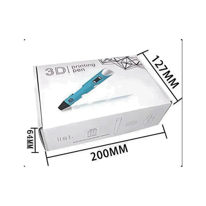 3D Pen Voor Kinderen | PLA Filament Instelbare Temperatuur Met 3m USB Kabel | 8+ Jaar - KidsKorner