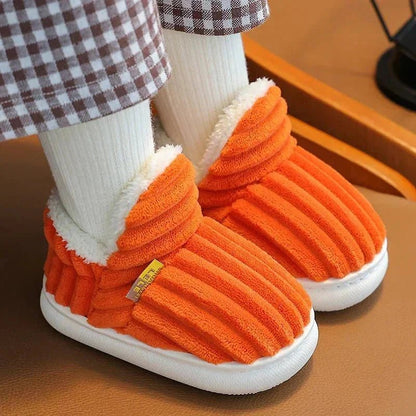 Antislip Pluche Babyslofjes – Warme Huissloffen Binnen - KidsKorner