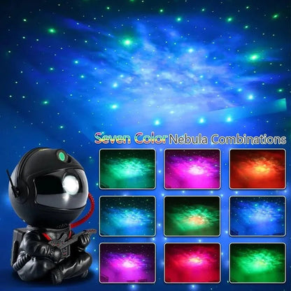 Astronaut Sterrenprojector Nachtlamp Met Afstandsbediening - KidsKorner