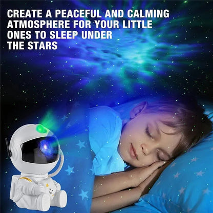 Astronaut Sterrenprojector Nachtlamp Met Afstandsbediening - KidsKorner