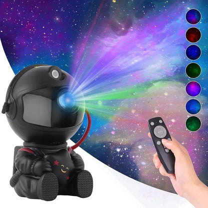 Astronaut Sterrenprojector Nachtlamp Met Afstandsbediening - KidsKorner