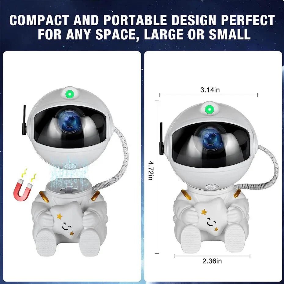 Astronaut Sterrenprojector Nachtlamp Met Afstandsbediening - KidsKorner