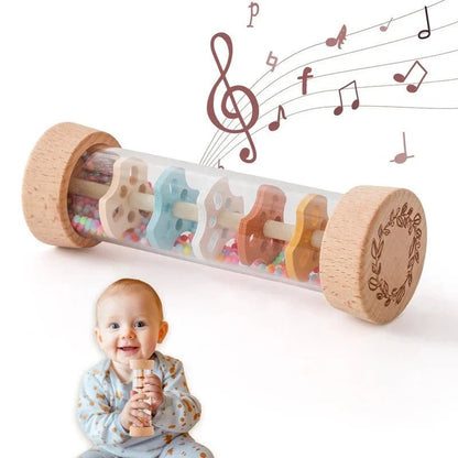 Baby Rain Stick Regenmuziek Rammelaar - KidsKorner