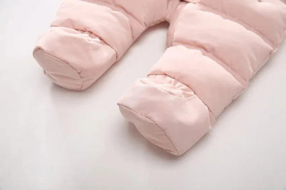 Baby Sneeuwpak Met Capuchon En Wantjes - KidsKorner