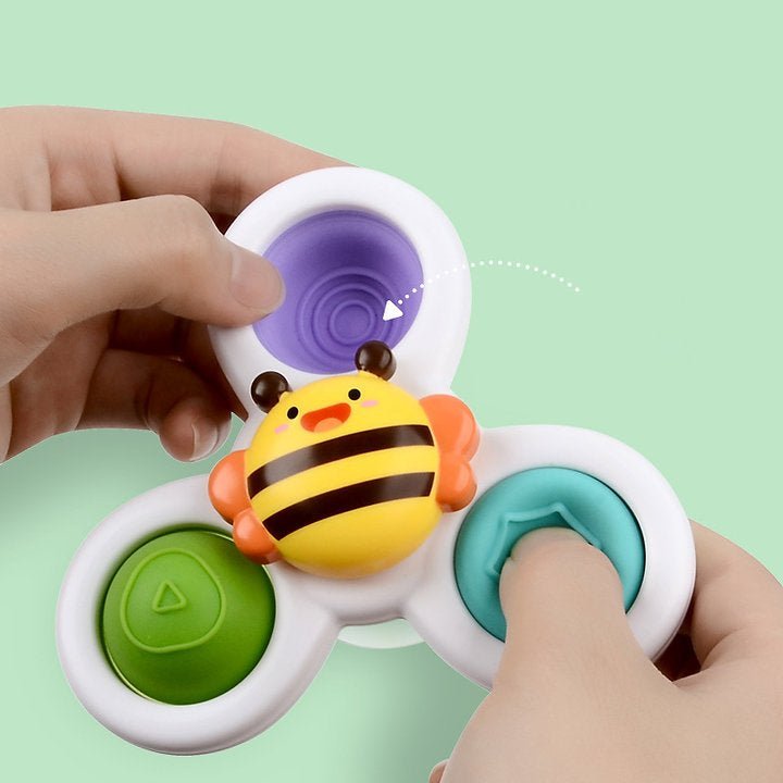 Baby Spinner Speelgoed - Fidget Draaispeelgoed - 1 Tot 3 Jaar - KidsKorner