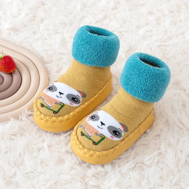 Babyslofjes Antislip Met Zachte Zool – Sok Schoentjes Roze - KidsKorner