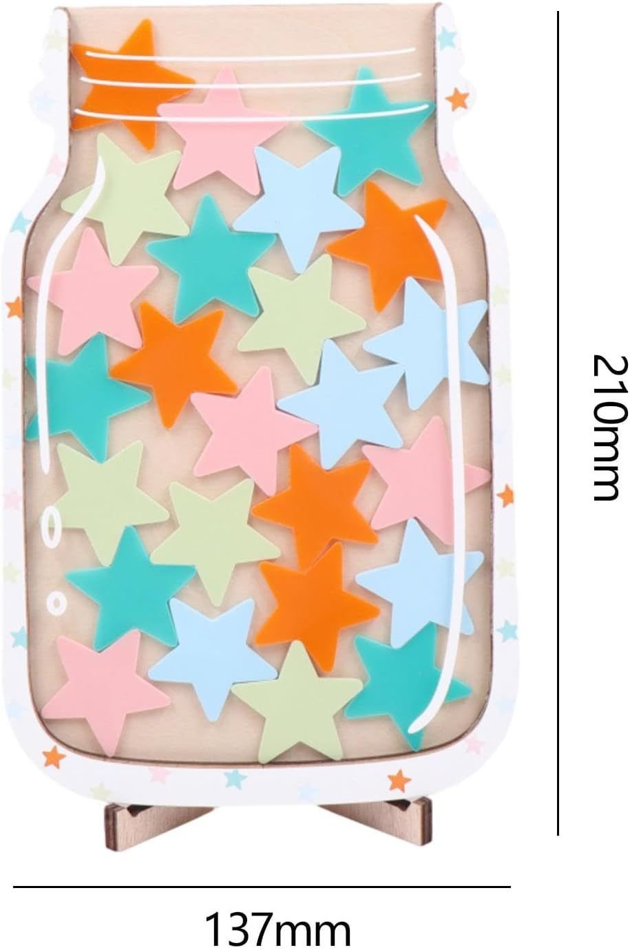 Beloningspot met Sterren – Motivatie Pot voor Kinderen (thuis & school) - KidsKorner