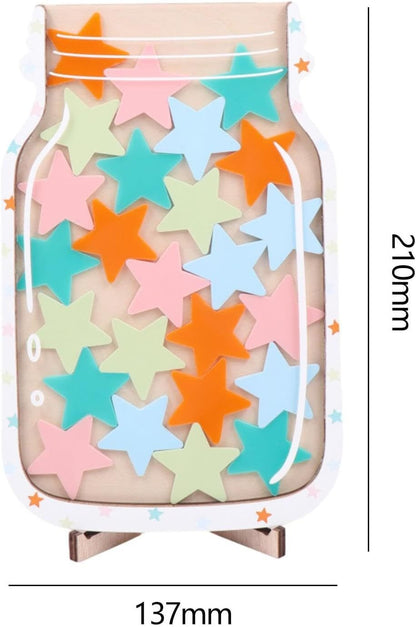 Beloningspot met Sterren – Motivatie Pot voor Kinderen (thuis & school) - KidsKorner
