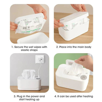 Billendoekjesverwarmer Met LED Display - KidsKorner