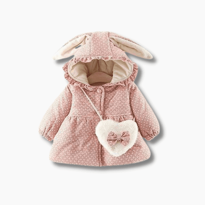 BloemBunnyra Baby Meisjes Jas - Winterjasje - KidsKorner