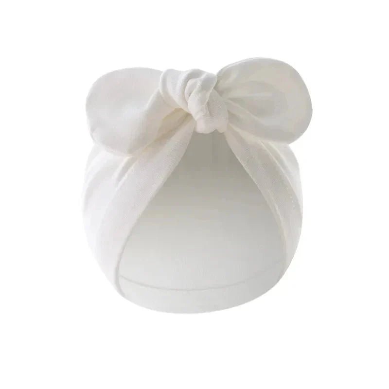 Bowvani Pasgeborene Baby Muts Met Strik - KidsKorner