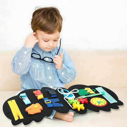 BusyLino Montessori Busy Board - Activiteitenboek Peuters - KidsKorner