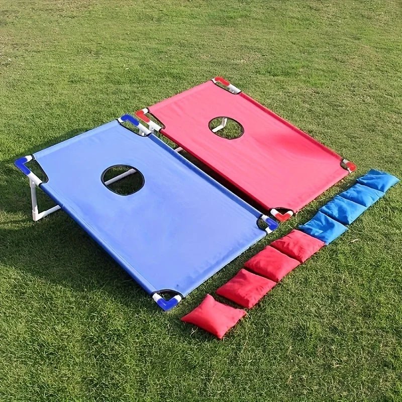 Cornhole Zakgooispel Set | Inklapbaar Met 6 Zakjes - KidsKorner