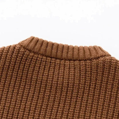 CozyKnitty Kinder Trui - Gebreide Trui Baby - KidsKorner