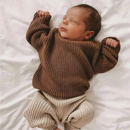 CozyKnitty Kinder Trui - Gebreide Trui Baby - KidsKorner