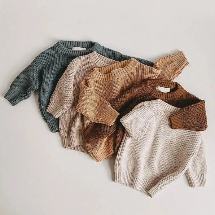 CozyKnitty Kinder Trui - Gebreide Trui Baby - KidsKorner