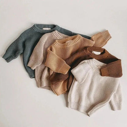 CozyKnitty Kinder Trui - Gebreide Trui Baby - KidsKorner