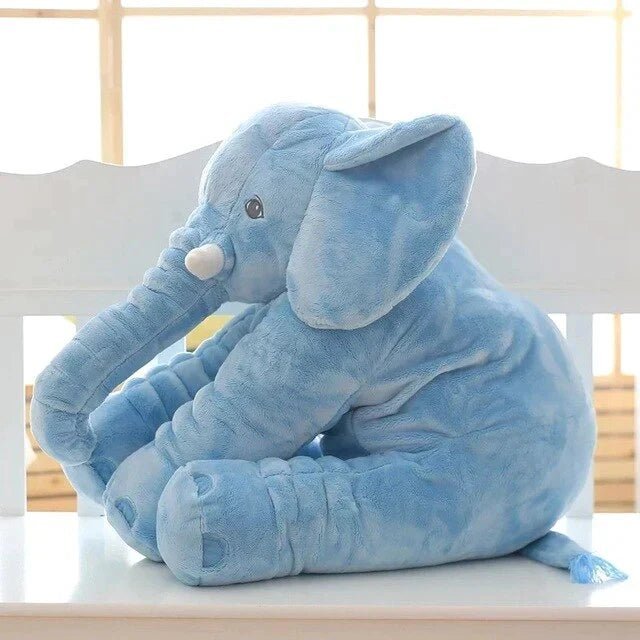 Cuddlephant Knuffel Olifant Kussen - Zacht Baby Kussen - Babycadeau en Slaaphulp - KidsKorner