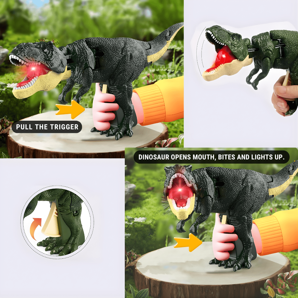 Dino Lichtspeelgoed | Kunststof, Lichteffecten En Beweegbare Bek - KidsKorner
