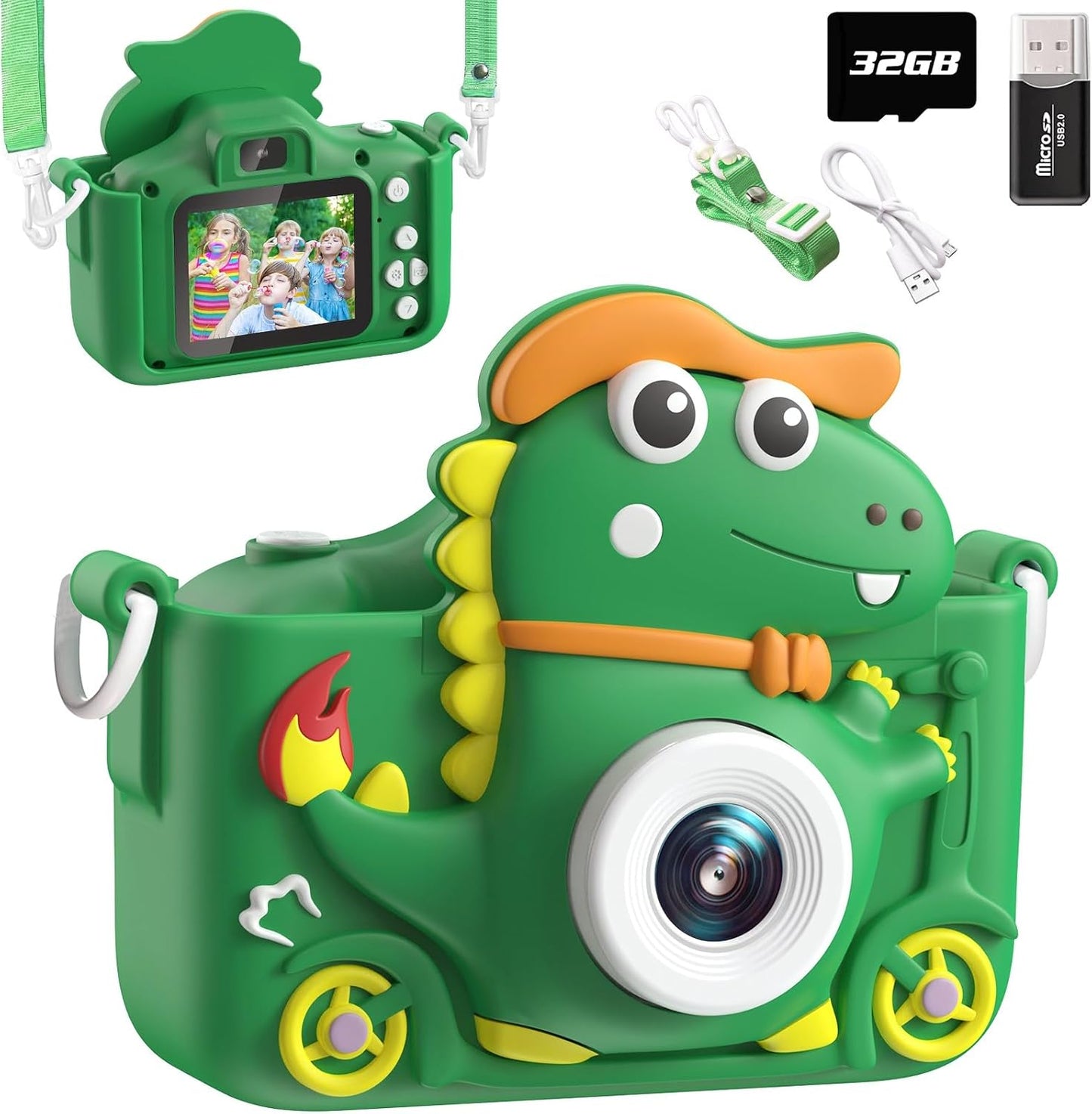DinoKader Digitale Kinderfotocamera - KidsKorner