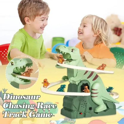 DinoRit Glijbaan Speelset - Dinosaurus Achtbaan - KidsKorner