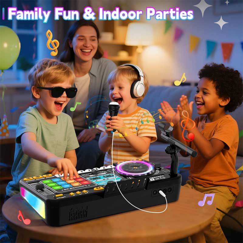 DJ Mixer Speelgoed Met Microfoon En Licht - KidsKorner