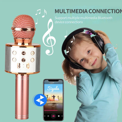 Draadloze Karaoke Microfoon Met Bluetooth En Speaker | Oplaadbaar 1500 mAh - KidsKorner