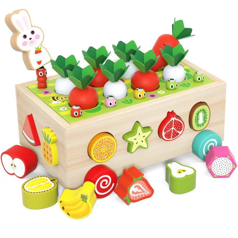 Dreambabies | Houten Speelgoed met Magnetische Functie voor Educatief Spelen | Geschikt voor Kinderen 1 - 3 Jaar - KidsKorner
