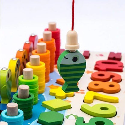 EduBoard Houten Speeltafel - Montessori Educatief Speelbord - KidsKorner