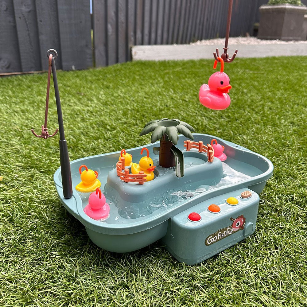 Eendjes Visspel Met Bewegend Water – Hengelspel Voor Kinderen - KidsKorner