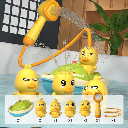 EendSpetter Badspeelgoed - Badeendjes Waterspeelgoed - KidsKorner