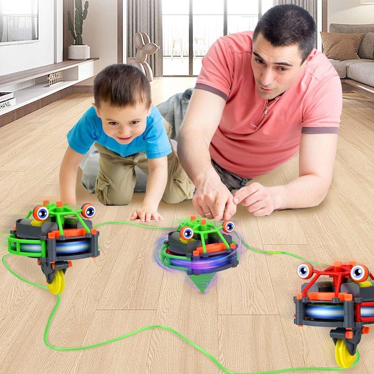Eenwiel Robot Speelgoed Balancerend Draaiend - KidsKorner