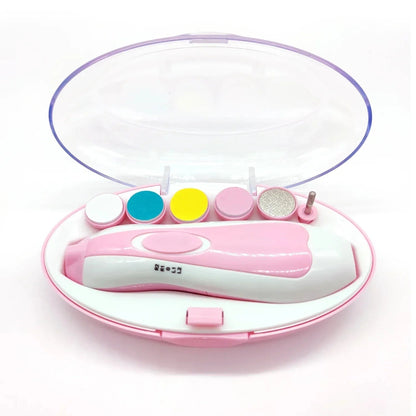 Elektrische Baby Nagelvijl Set - Veilig & Stil Nagels Vijlen - KidsKorner
