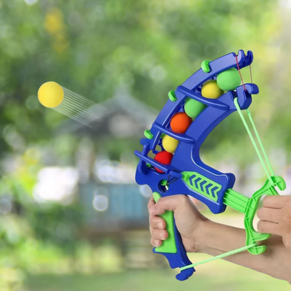 Foam Boogschiet Set Met Zachte Ballen En Doelblikken - KidsKorner