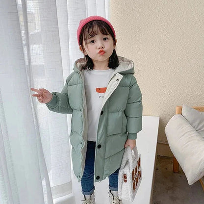 Gewatteerde Kinder Winterparka Met Capuchon - KidsKorner