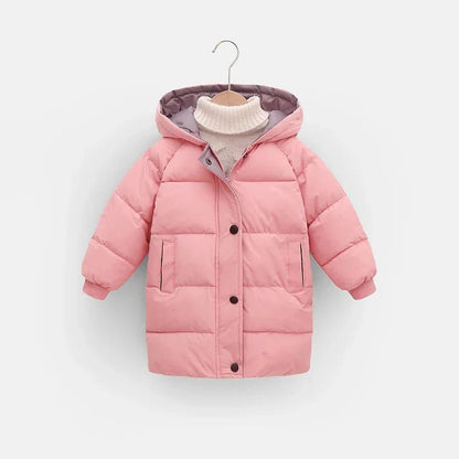 Gewatteerde Kinder Winterparka Met Capuchon - KidsKorner