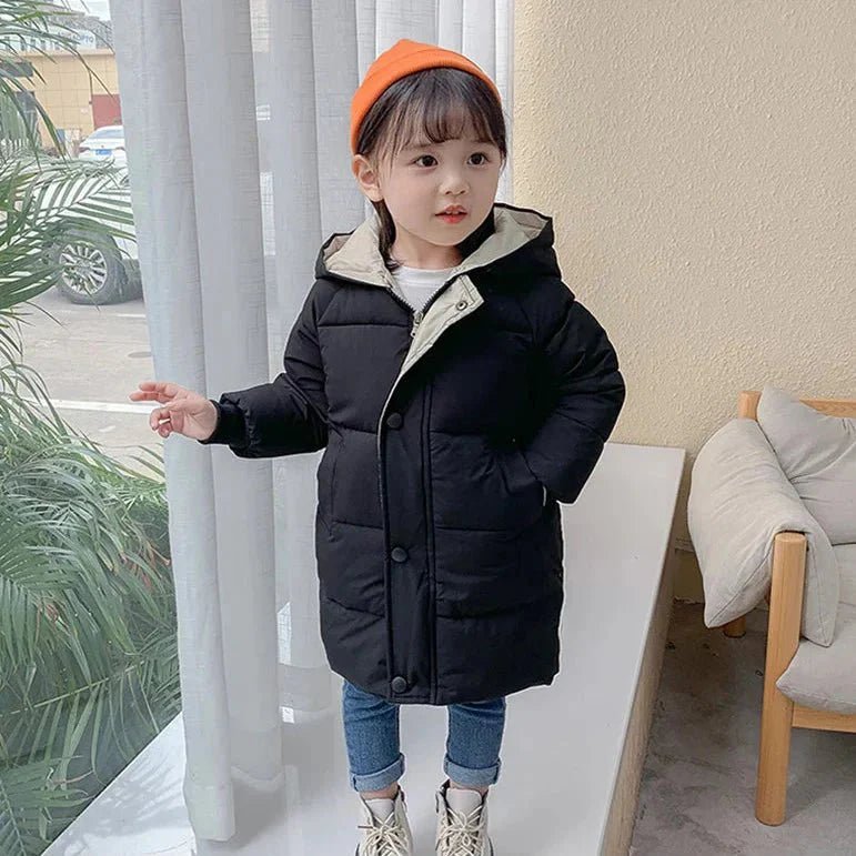 Gewatteerde Kinder Winterparka Met Capuchon - KidsKorner