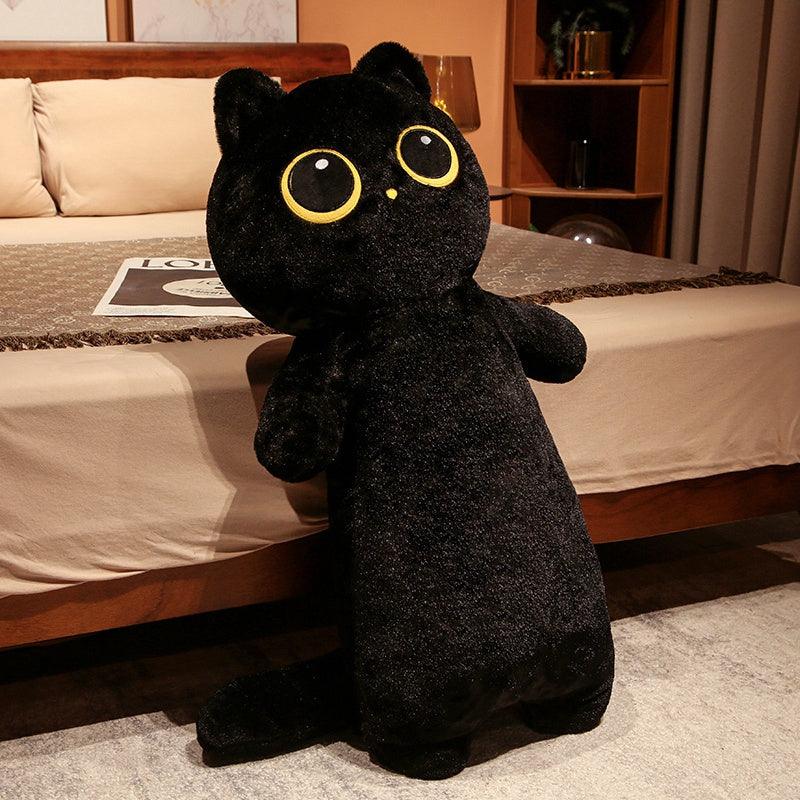 Grote Katten Knuffel XL Pluche Kat Knuffelkussen - KidsKorner