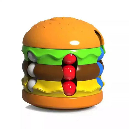 Hamburger En Friet Draaispeelgoed Voor Peuters | Afgeronde Randen En BPA - Vrij Plastic | 1 Tot 3 Jaar - KidsKorner