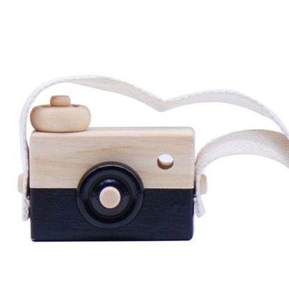 Houten Speelcamera Met Draagkoord Voor Rollenspel - KidsKorner