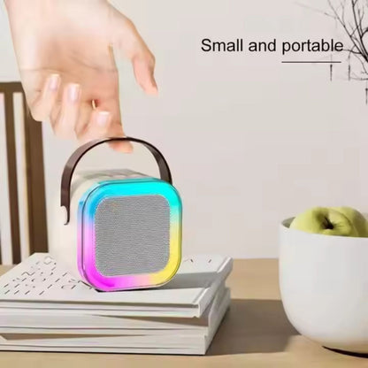 Karaoke Set Voor Kinderen | Draadloze Bluetooth Speaker Met Led Lichten En Microfoon - KidsKorner