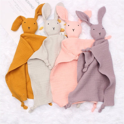 Katoenen Baby Knuffeldoekje Met Oortjes - KidsKorner
