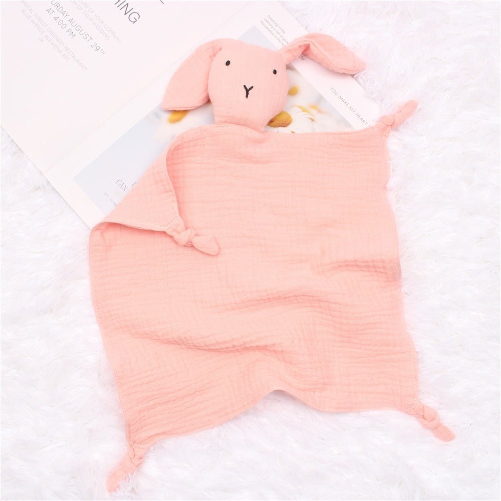 Katoenen Baby Knuffeldoekje Met Oortjes - KidsKorner