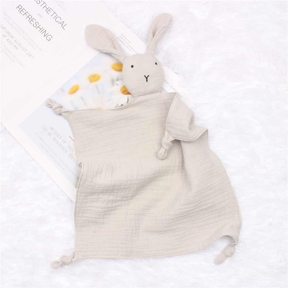 Katoenen Baby Knuffeldoekje Met Oortjes - KidsKorner