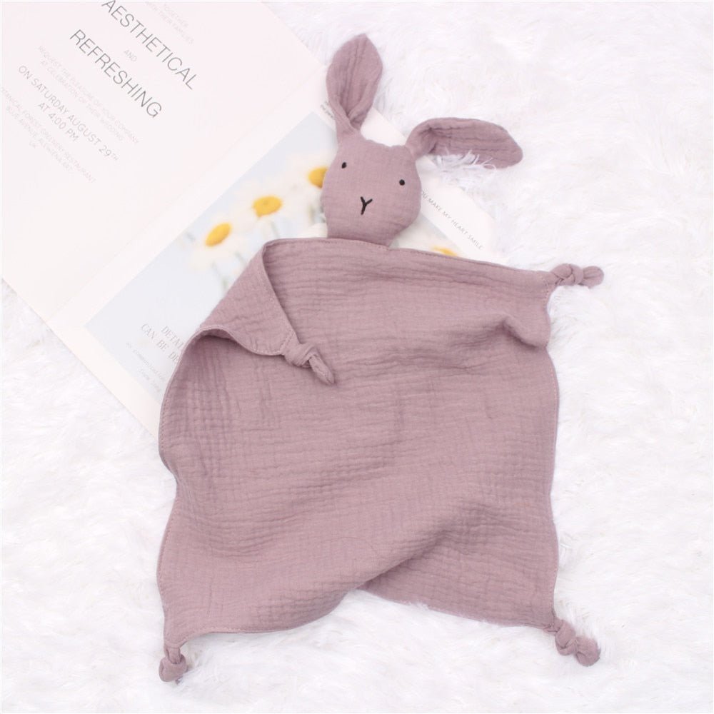 Katoenen Baby Knuffeldoekje Met Oortjes - KidsKorner