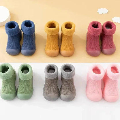 KleineStap Antislip Babyschoentjes - Warm Baby Slofjes - KidsKorner