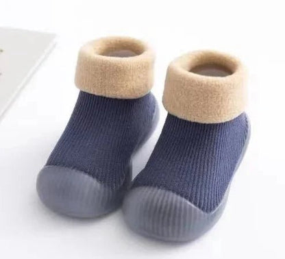KleineStap Antislip Babyschoentjes - Warm Baby Slofjes - KidsKorner