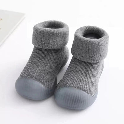 KleineStap Antislip Babyschoentjes - Warm Baby Slofjes - KidsKorner